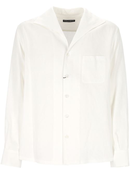 Linen shirt DOLCE&GABBANA | G5MW6TFU4JBW0800